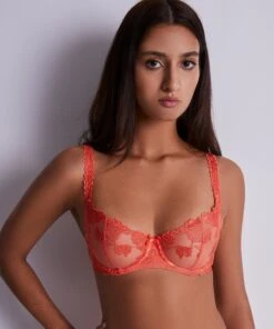 Aubade Softessence Wired Half Cup Bra -Maison SL Store TMF14 SUNR 3