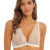 Wacoal Lace Perfection Soft Bra 2 Wacoal Lace Perfection Soft Bra -Maison SL Store WE135008 GAD primary Wacoal Lingerie Lace Perfection Gardenia Non Wired Bralette