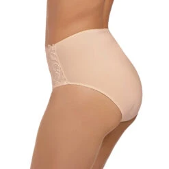 Wacoal Eglantine Control Briefs 10 Wacoal Eglantine Control Briefs -Maison SL Store WEPFA862 CBE side Wacoal Lingerie Eglantine Creme Brulee Control Brief
