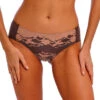 Wacoal Florilege Seamless Briefs -Maison SL Store Wacoal Lingerie Florilege Chocolate Burlwood Brief