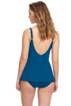 Gottex Profile Tutti Frutti V-Neck Skirted One Piece Swimsuit -Maison SL Store XT232134 427 B2
