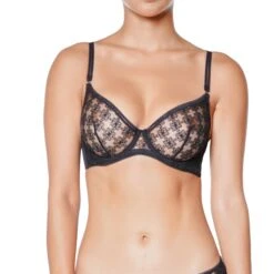 Huit Cafe Fleur Wired Bra