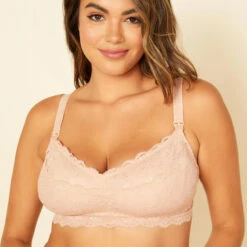 Cosabella Curvy Mommie Nursing Bra -Maison SL Store cosabella curvy mommie nursing bra nude notting hill london