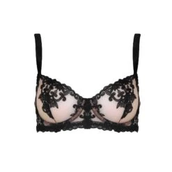 Fleur Of England Onyx Wired Balcony Bra