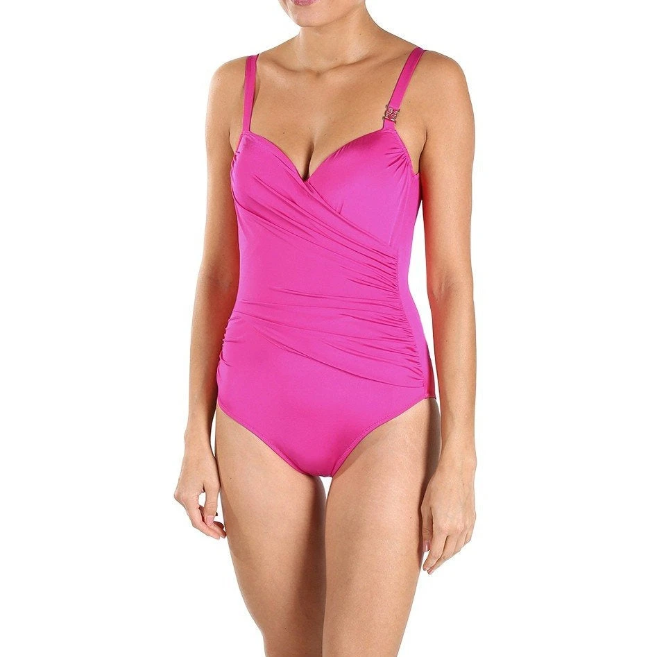 Feraud SPA Padded Plunge Ruched Swimsuit 5 Feraud SPA Padded Plunge Ruched Swimsuit - Image 3