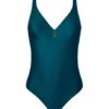 Lise Charmel Antigel La Vogueuse Tank Swimsuit -Maison SL Store maillot de bain une piece nageur maintien sans armature antigel la vogueuse vert vogue