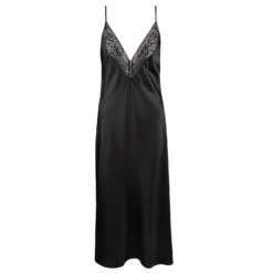 Aubade Midnight Whisper Long Silk Nightwear -Maison SL Store photo 2 696a02a3 a75a 4a0b 82c4 1848ad0e8d45