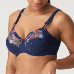 Prima Donna Sedaine Wired Full Cup Bra -Maison SL Store primadonna lingerie underwired bra sedaine 0163350 blue 2 3560240