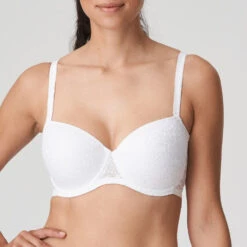 Prima Donna Epirus Padded Balcony Bra -Maison SL Store primadonna twist lingerie balcony bra epirus 0241972 white 0 3540642