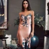 Marjolaine Phenix Silk And Lace Nightdress